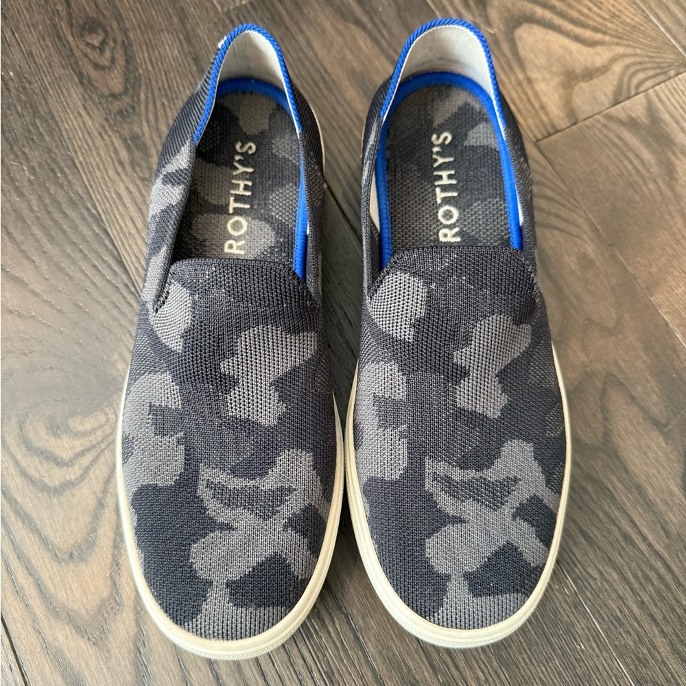 Rothy’s The Sneaker Grey Camo